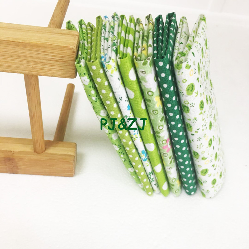 Textile And Sewing Supply - Canlı 7 Renkli Patchwork Pamuklu Kumaş
