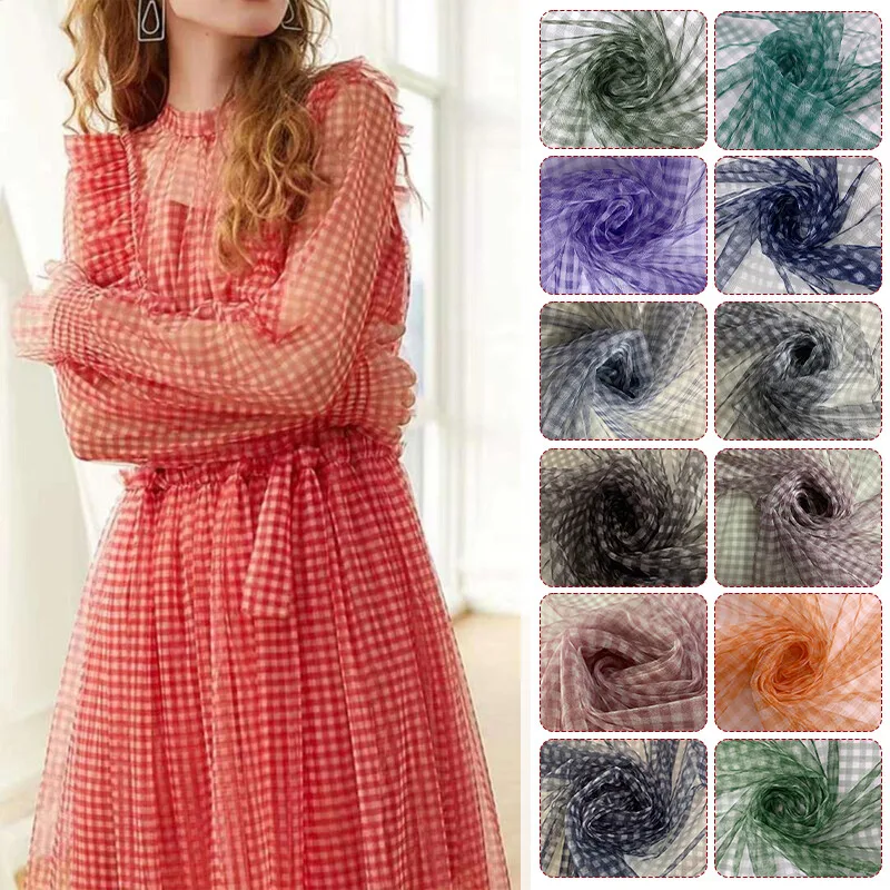 Is Sewing A Textile Craft - 90x150 cm Kontrol Örgü Kumaş Şeffaf