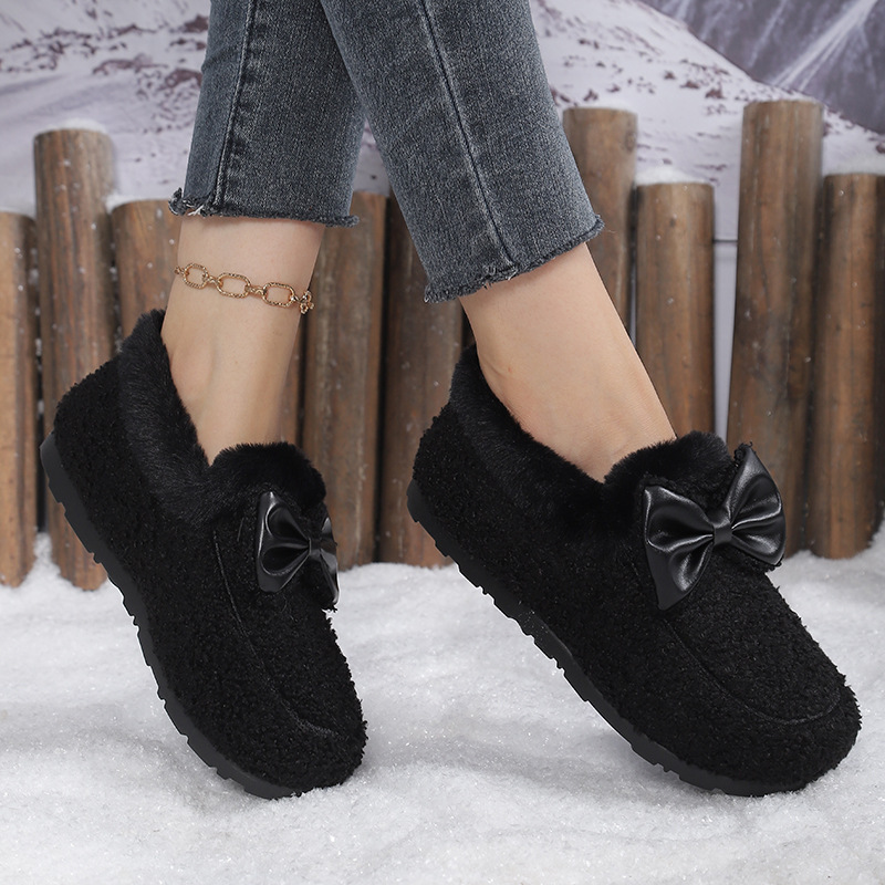 Sewing Fleece - Kadın Kışlık Sıcak Ayakkabılar Peluş Polar