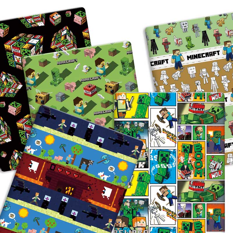 Sewing In Textile - Karikatür Polyester kumaş 140x50 cm pamuklu