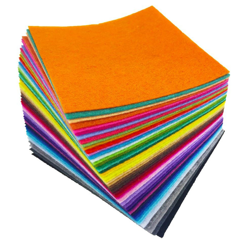 Is Sewing A Textile Craft - 40 adet Yumuşak Keçe Kumaş Levha