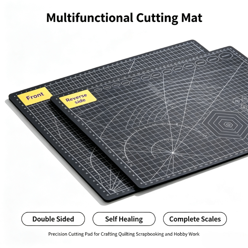 Cutting Mat Self Heal - Çok Fonksiyonlu Kesim Matı A1/A2/A3/A4/A5 Çift