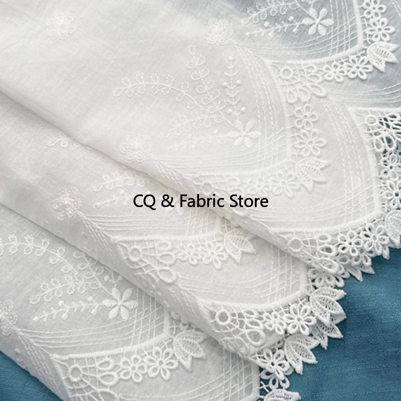 Is Sewing A Textile Craft - 28 cm Genişliğinde Çiçek İşlemeli Pamuklu