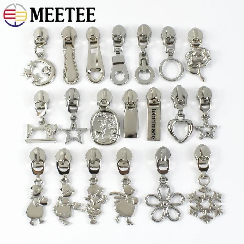 Textile And Sewing Supply - Metal Fermuar Kaydırıcı 5'i # 5-20