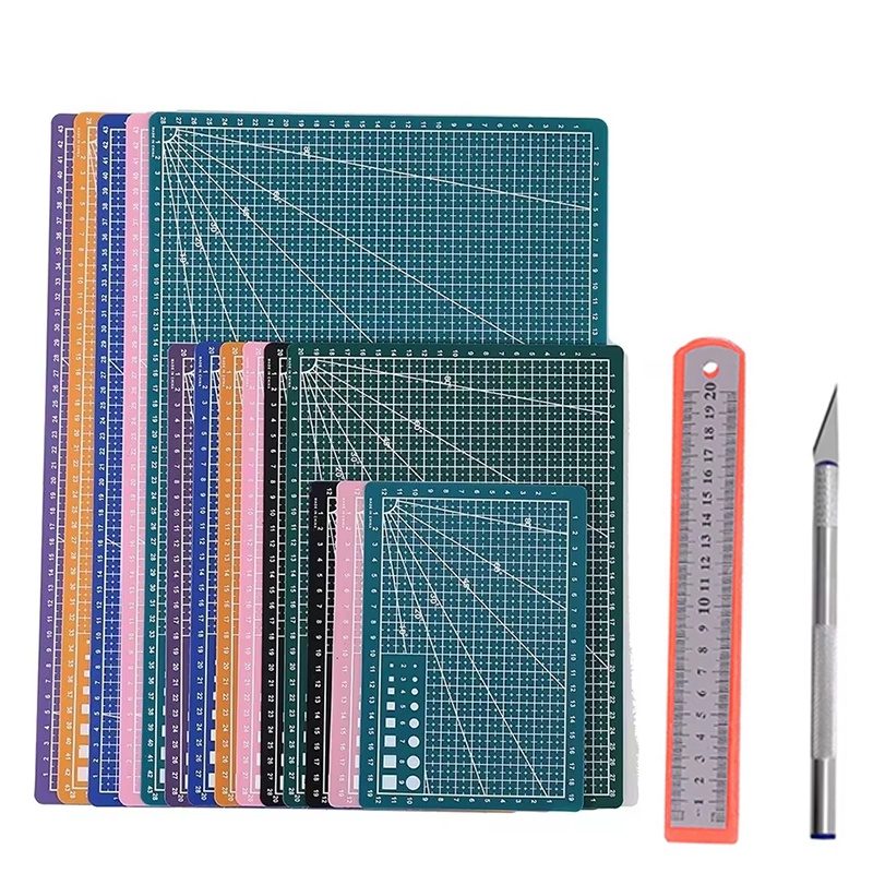 Cutting Mat Self Heal - Kendiliğinden İyileşen Kesim Matı Seti A3/A4/A5