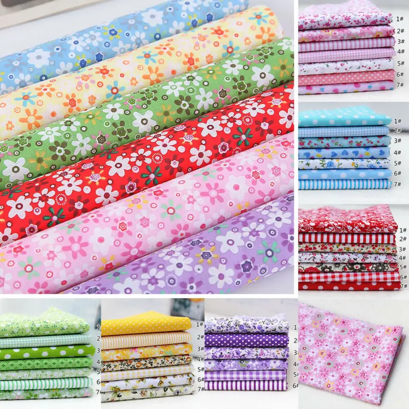 Canlı 7 Renkli Patchwork Pamuk - Textile And Sewing Supply incelemesi ve fiyatı
