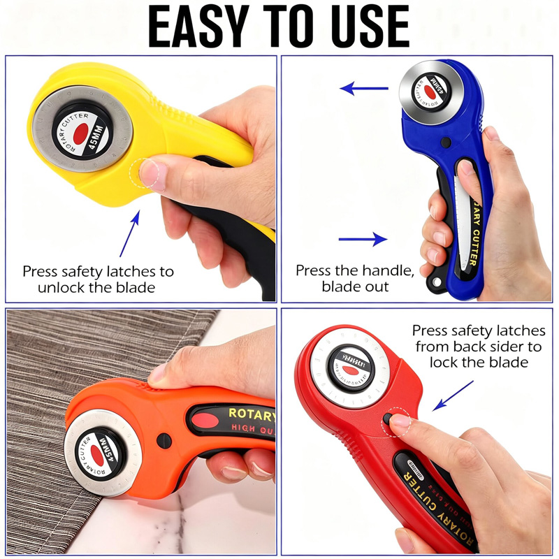 Kumaş Döner Kesici 45mm Bıçak  - Rotary Cutter Fabric incelemesi ve fiyatı