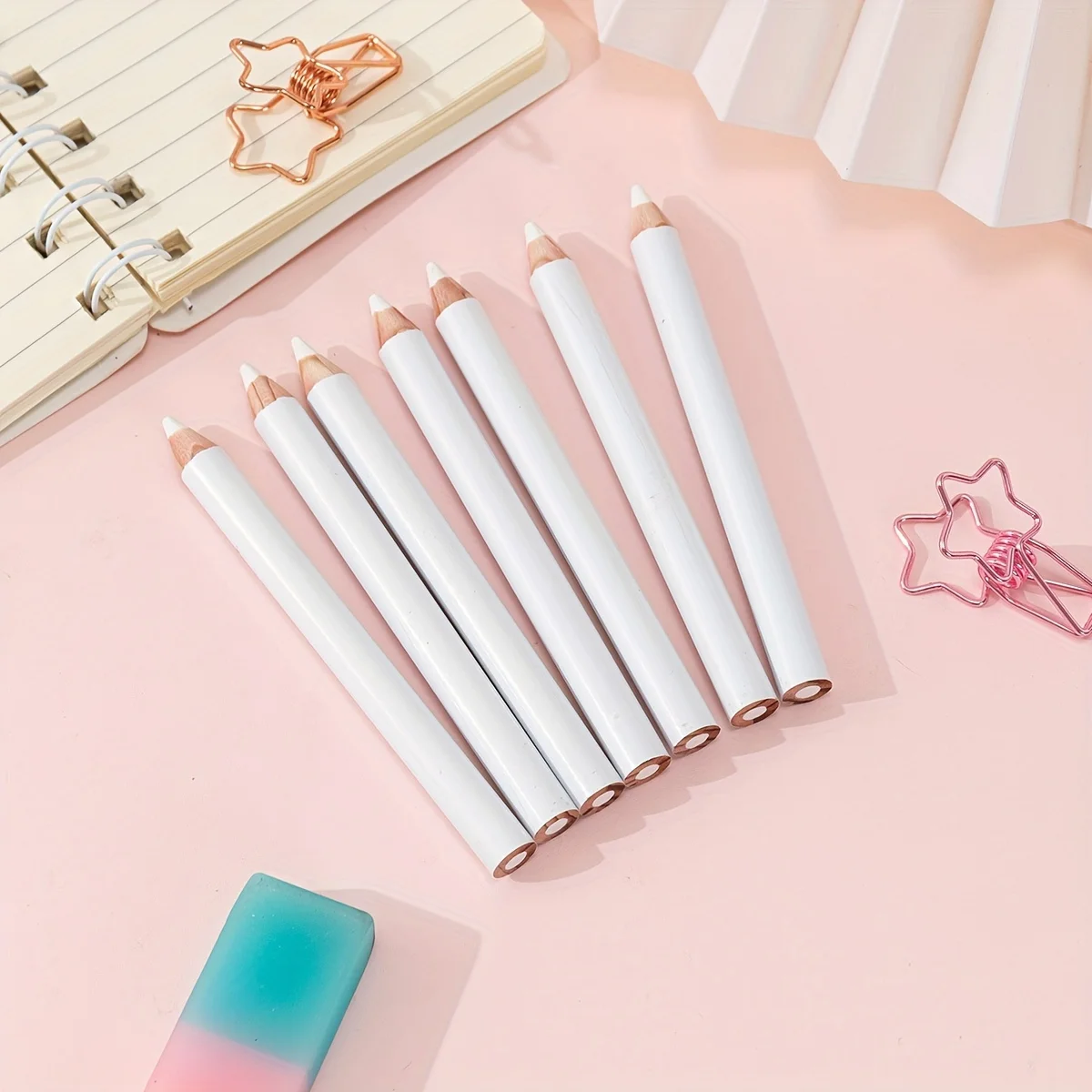 6 adet Beyaz Terzi Kalemi Moda - Tailor Chalk Marker incelemesi ve fiyatı