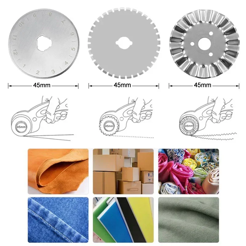 45MM Rulo Tekerlekli Bıçak Kum - Rotary Cutter Fabric incelemesi ve fiyatı