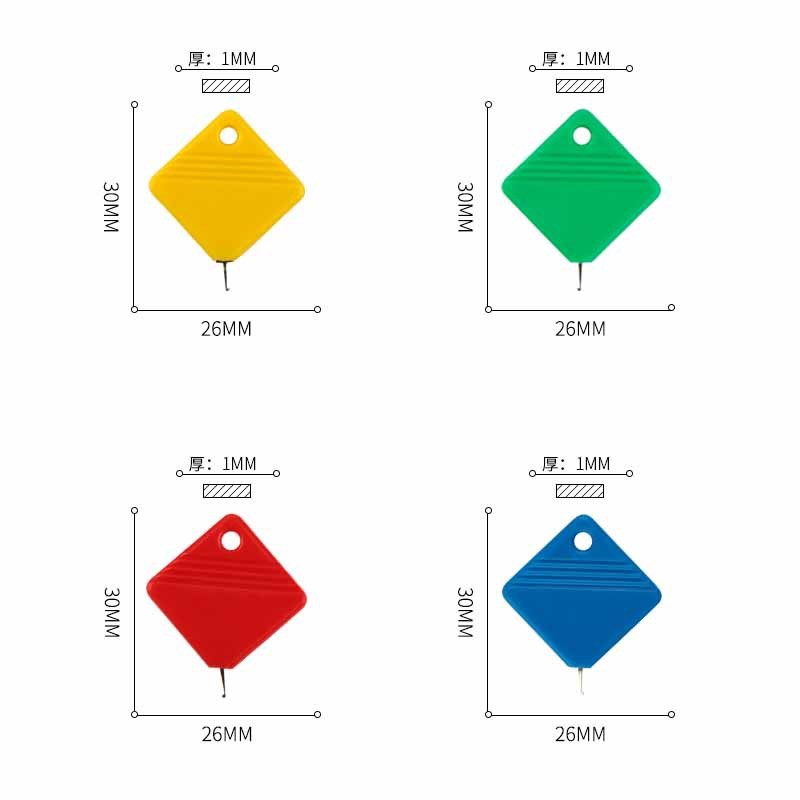 10 adet/takım yaşlı kılavuz iğ - Seam Gauge Metal incelemesi ve fiyatı