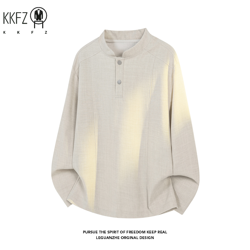 Erkek Minimalist Mandarin Yaka - Sewing Gathering incelemesi ve fiyatı