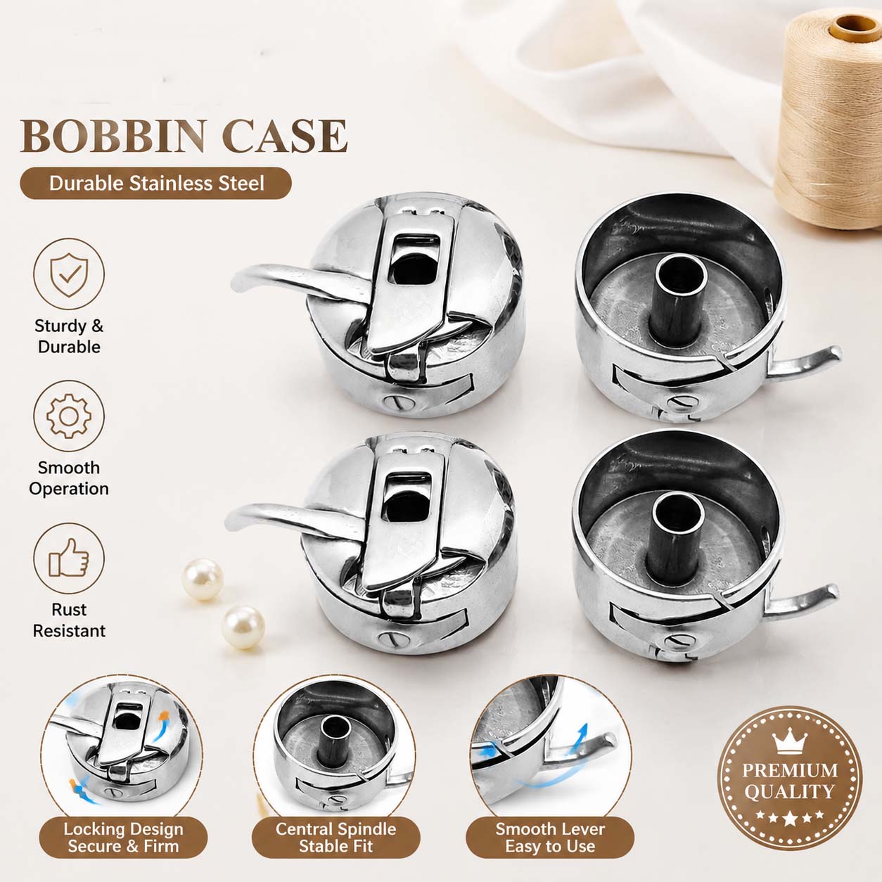 Dikiş Makinesi Bobin Kutusu Pa - Sewing Machine Yarn incelemesi ve fiyatı