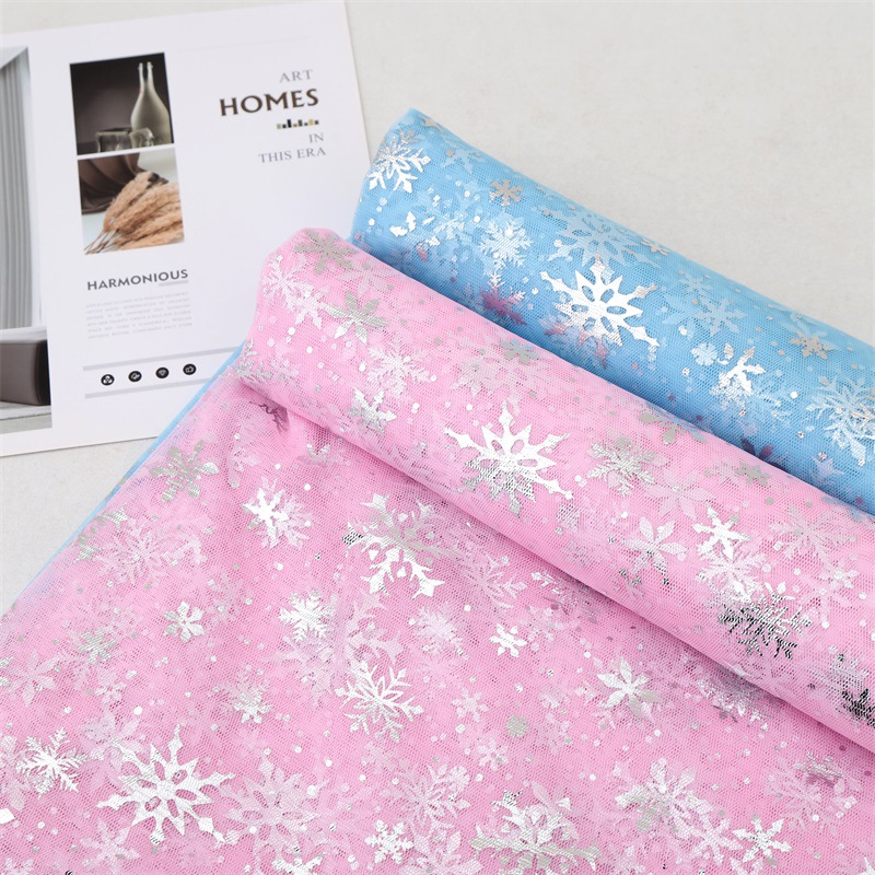 150 cm * 1 yard/pc Kar Tanesi  - Textile And Sewing Supply incelemesi ve fiyatı