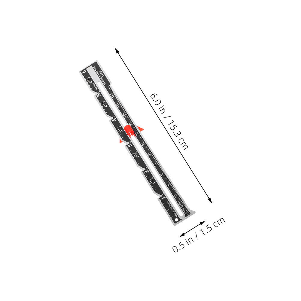 8 Parça Kumaş Kapitone Cetveli - Sewing Gauge Ruler incelemesi ve fiyatı
