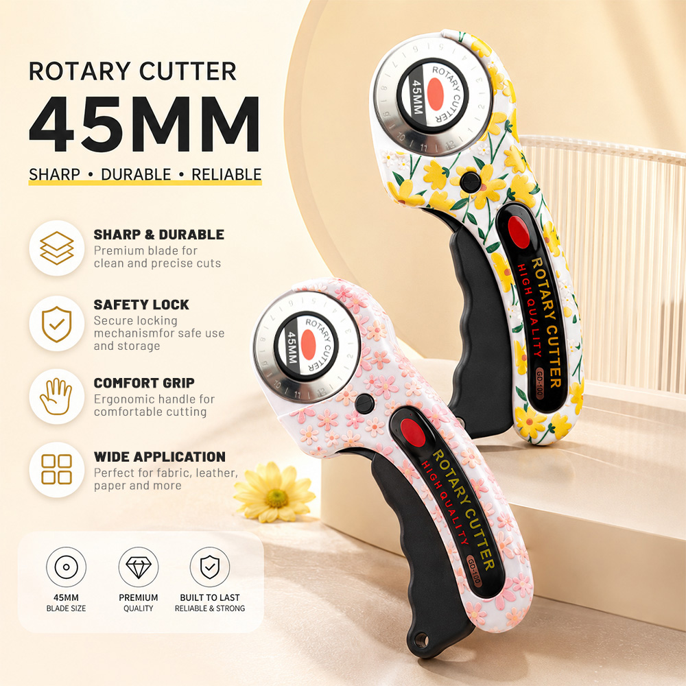 Döner Kesici 45mm Kart Kağıdı  - Rotary Cutter Fabric incelemesi ve fiyatı