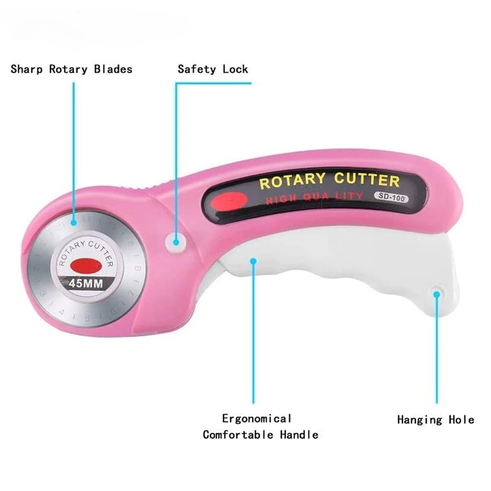 5mm Döner Kesici, 5 adet Yedek - Rotary Cutter Fabric incelemesi ve fiyatı