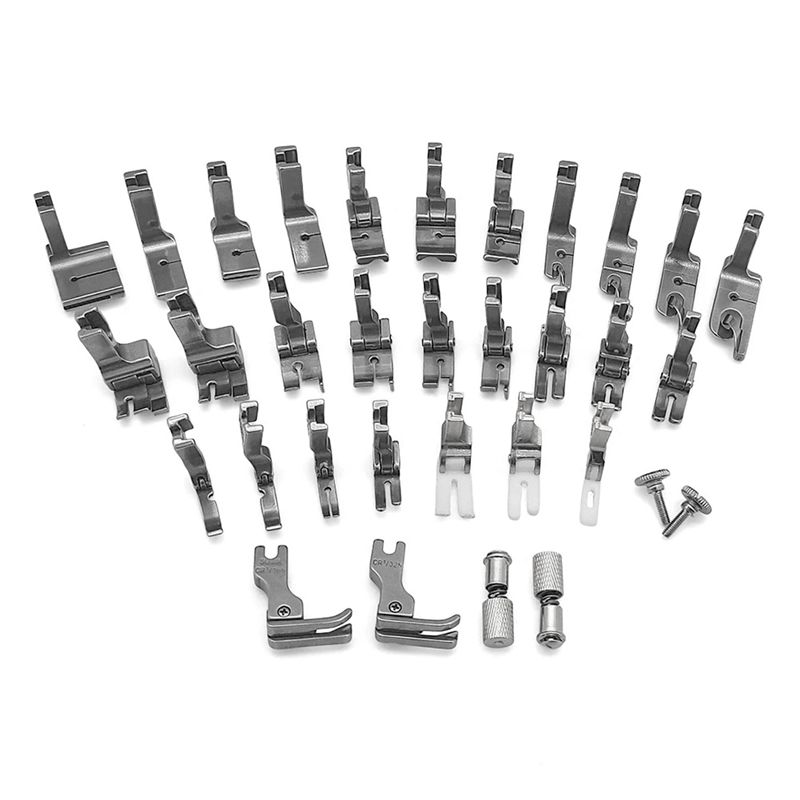 A84E-31 PCS Baskı Ayağı Seti 2 - Textile Sewing Machines incelemesi ve fiyatı