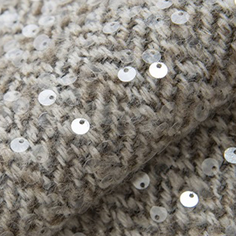 Açık Gri Payetli İplik Boyalı  - Sewing Tweed incelemesi ve fiyatı