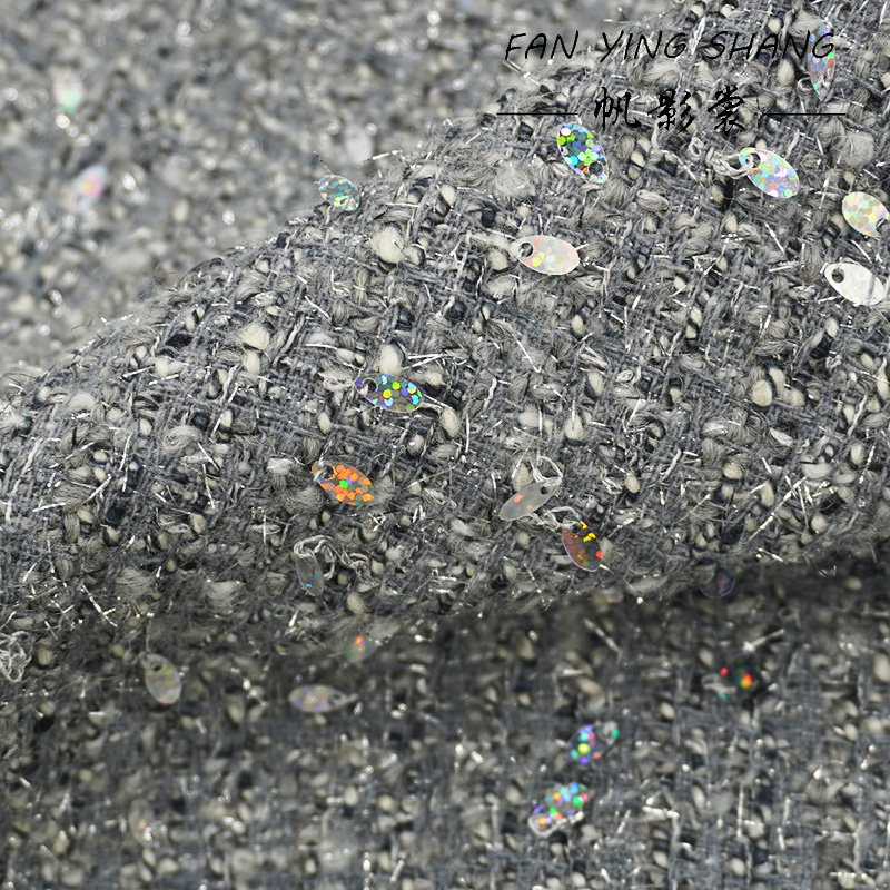 2025 Moda Gri Pullu Yün Tüvit  - Sewing Tweed incelemesi ve fiyatı